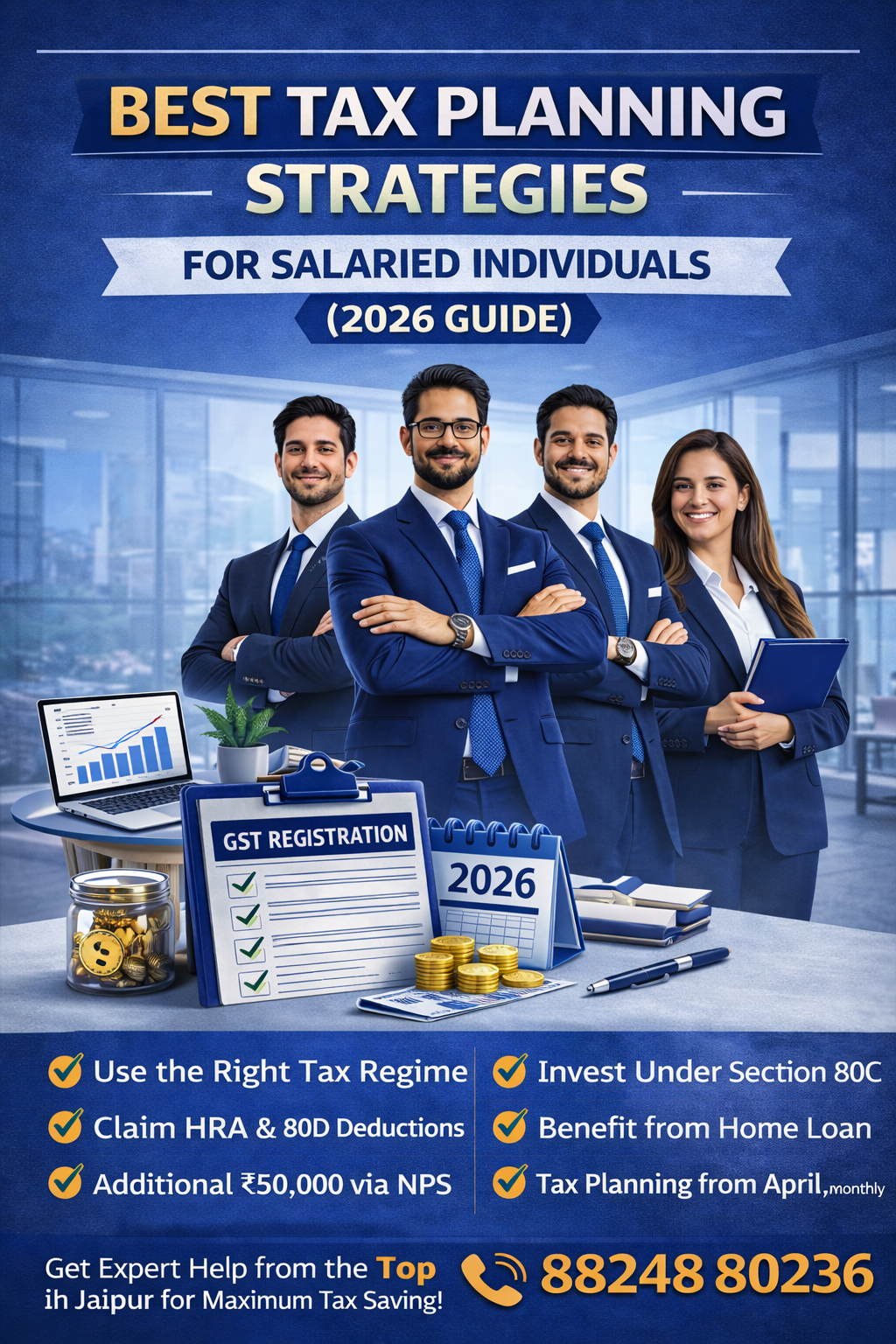 Read more about the article Best Tax Planning Strategies for Salaried Individuals (2026 Guide)