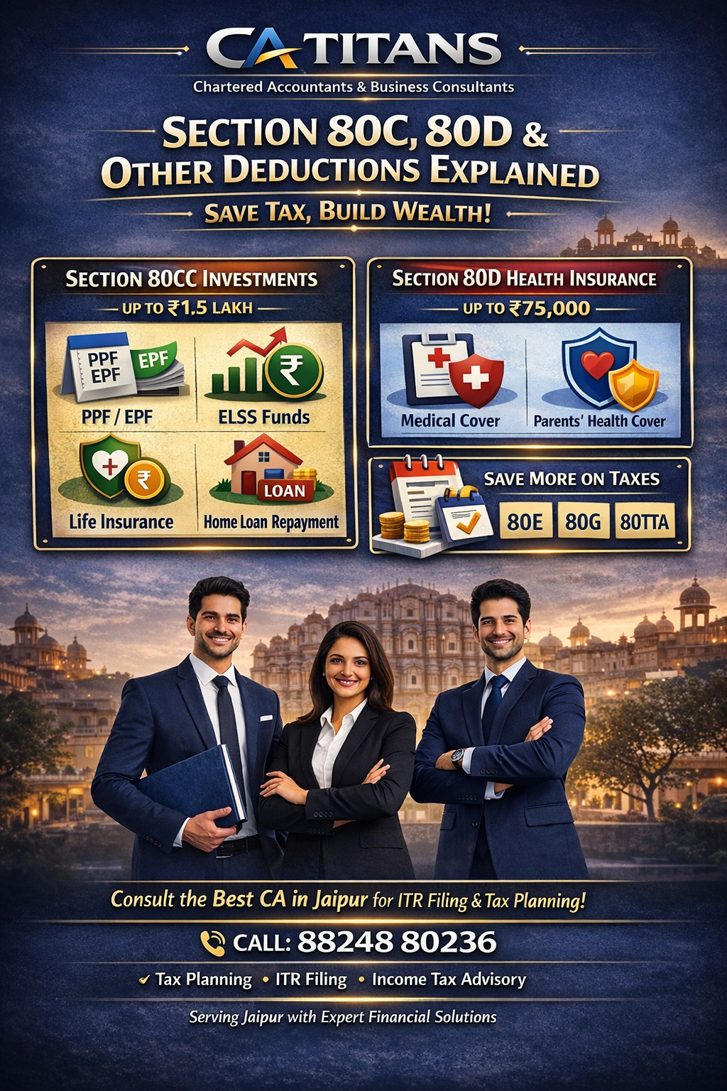 You are currently viewing Section 80C, 80D & Other Deductions Explained