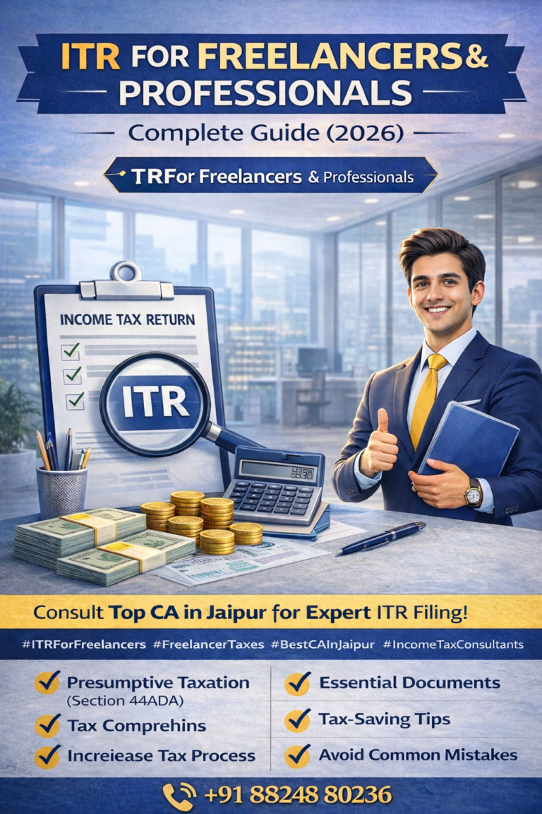 ITR for Freelancers & Professionals