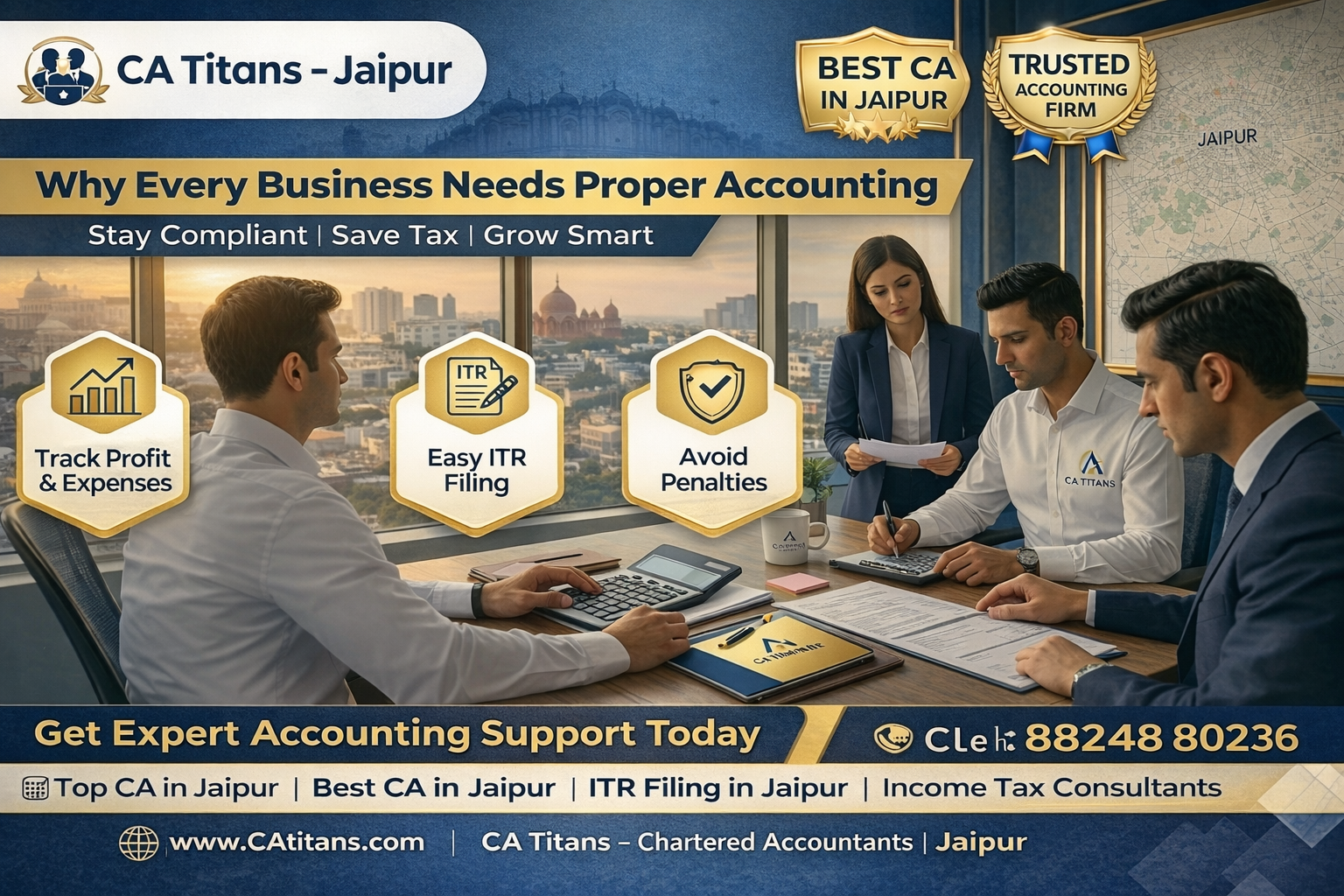 Read more about the article Why Every Business Needs Proper Accounting in Jaipur