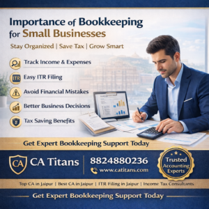 Read more about the article Importance of Bookkeeping for Small Businesses