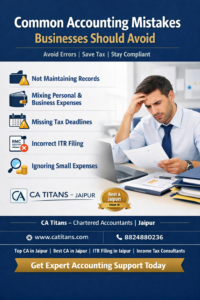 Read more about the article Common Accounting Mistakes Businesses Should Avoid