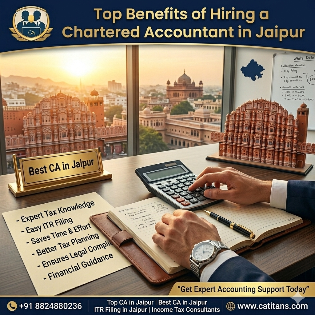 Read more about the article Top Benefits of Hiring a Chartered Accountant in Jaipur